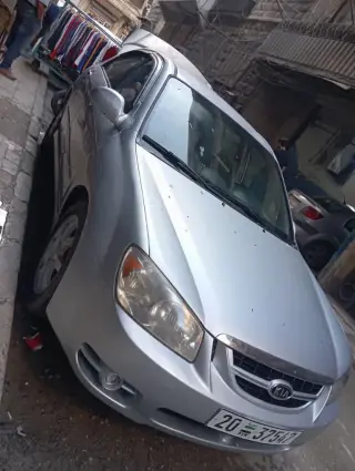 كيا سبكترا 2006 أوتوماتيك بنزين بزنار منخفض ومحرك جاهز في حلب