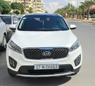 كيا سورينتو 2016 كروس أوفر بسبعة مقاعد وفرش ملكي في الفيحاء بحماة