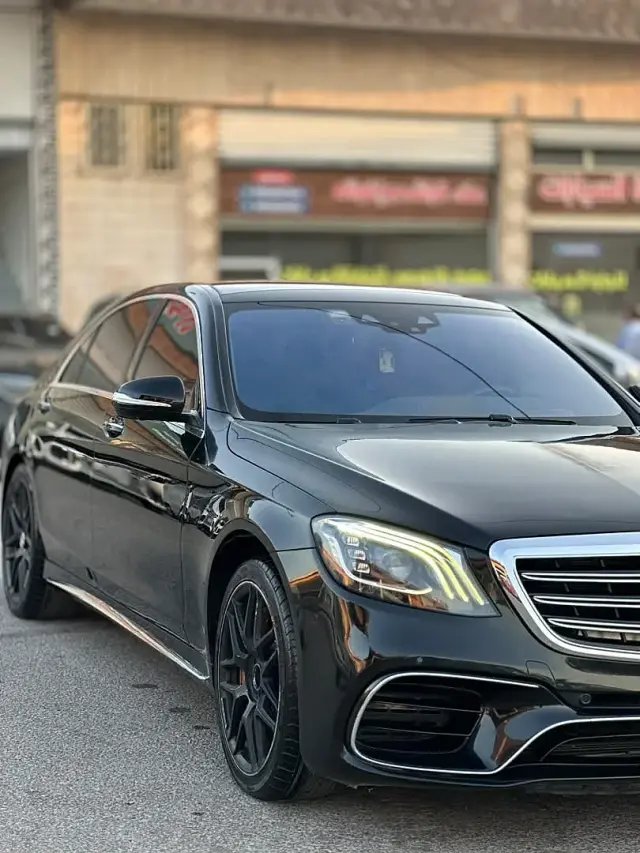 مرسيدس بنز S63 موديل 2020 بمحرك 599 حصان ودفع رباعي في البياضة حمص - صورة 3