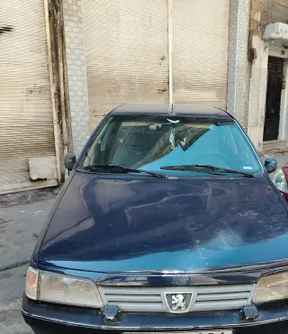 بيجو 405 سيدان أزرق موديل 1993 بجير أوتوماتيك في الأنصاري دمشق