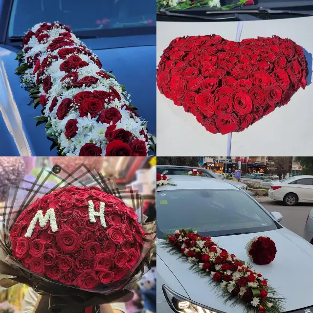 ورد طبيعي وبوكسات هدايا فخمة في دمشق، العمارة الجوانية - صورة 3