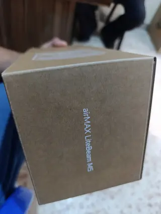 صحن Ubiquiti LiteBeam M5 بهوائي 23dBi للربط اللاسلكي البعيد في الزهراء حمص