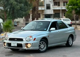 سوبارو إمبريزا 2002 سيدان فضية أوتوماتيك بمحرك 1600 سي سي في المزة الغربية