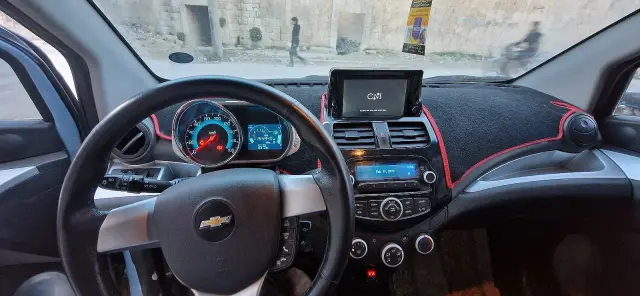 شيفروليه سبارك 2014 هاتشباك أزرق أوتوماتيك بكفالة في معرة النعمان - صورة 9