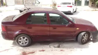 جيلي سيكي تو سيدان حمراء 2009 بمحرك 1400 سي سي وبنزين