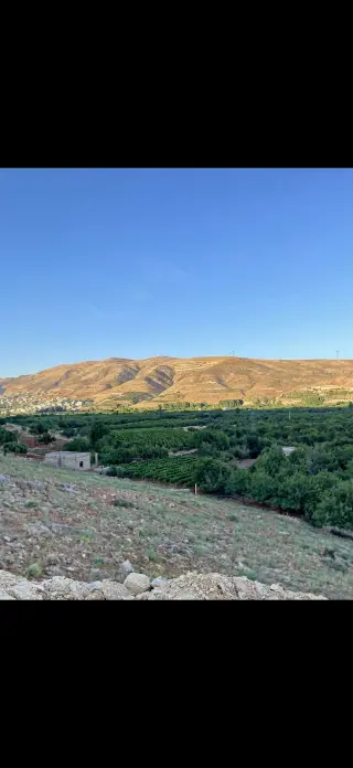 أرض طابو أخضر بمساحة 1305 م² في الزبداني، قابلة للعمار بإطلالة جبلية