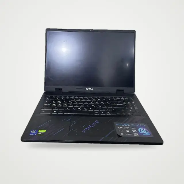 لابتوب مستعمل من إم إس آي بمعالج Core Ultra 9 وشاشة 16 بوصة مع كفالة في التل