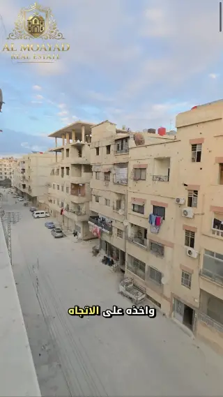 بناء كامل من خمسة طوابق في داريا، مساحة 585 م²، على الهيكل