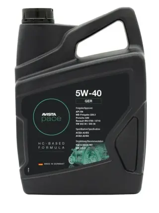زيت محركات AVISTA ألماني الصنع 5W-40 تخليقي جديد في صلاح الدين بحلب